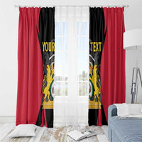 Personalised Empire dHayiti 1804–1806 Window Curtain Coat Of Arms Flag Style