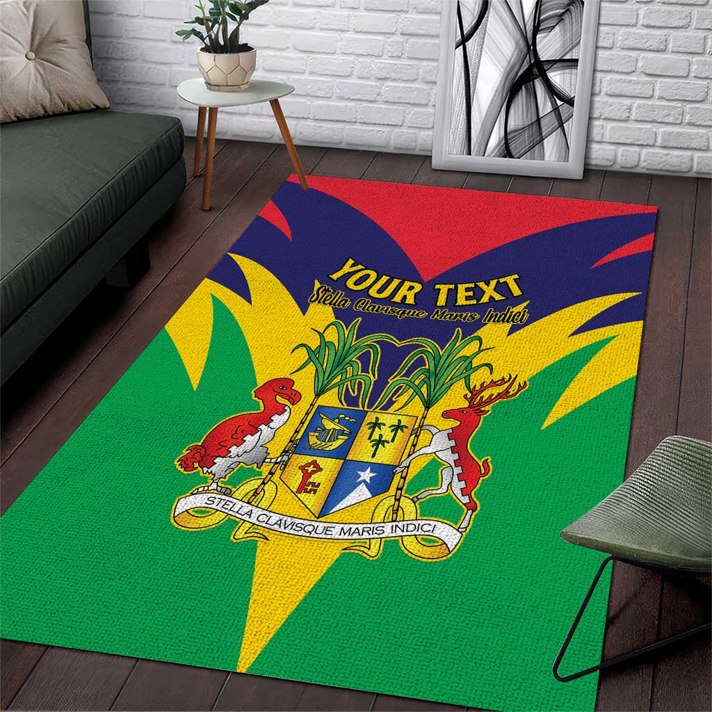 Personalised Mauritius Area Rug Stella Clavisque Maris Indici