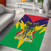 Personalised Mauritius Area Rug Stella Clavisque Maris Indici