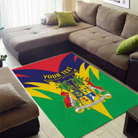 Personalised Mauritius Area Rug Stella Clavisque Maris Indici