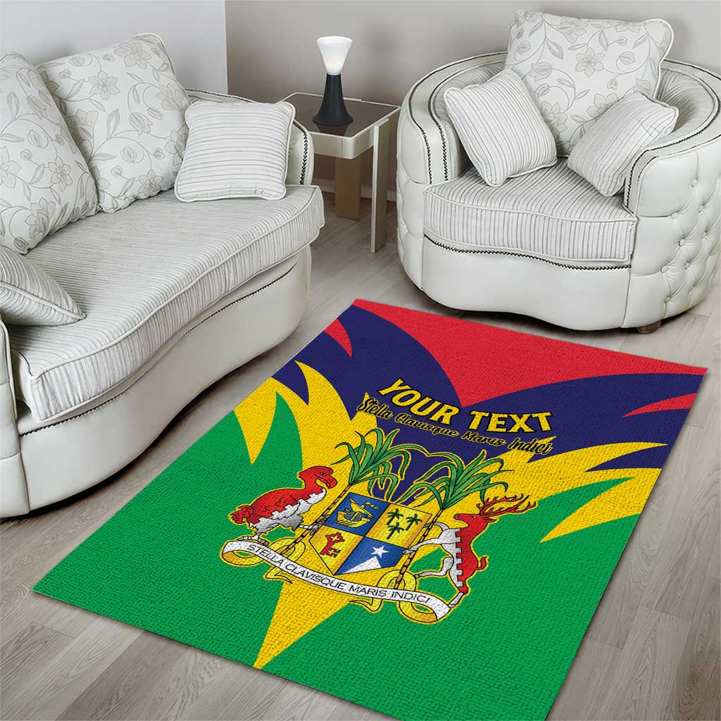 Personalised Mauritius Area Rug Stella Clavisque Maris Indici