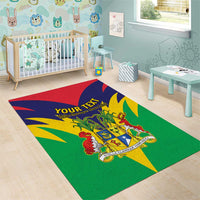 Personalised Mauritius Area Rug Stella Clavisque Maris Indici