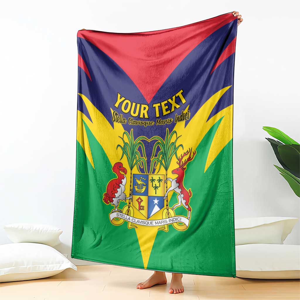 Personalised Mauritius Blanket Stella Clavisque Maris Indici