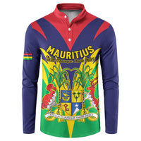 Personalised Mauritius Button Sweatshirt Stella Clavisque Maris Indici