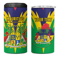 Personalised Mauritius 4 in 1 Can Cooler Tumbler Stella Clavisque Maris Indici