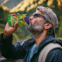 Personalised Mauritius 4 in 1 Can Cooler Tumbler Stella Clavisque Maris Indici