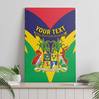Personalised Mauritius Canvas Wall Art Stella Clavisque Maris Indici