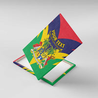 Personalised Mauritius Canvas Wall Art Stella Clavisque Maris Indici