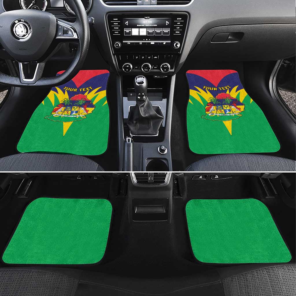 Personalised Mauritius Car Mats Stella Clavisque Maris Indici
