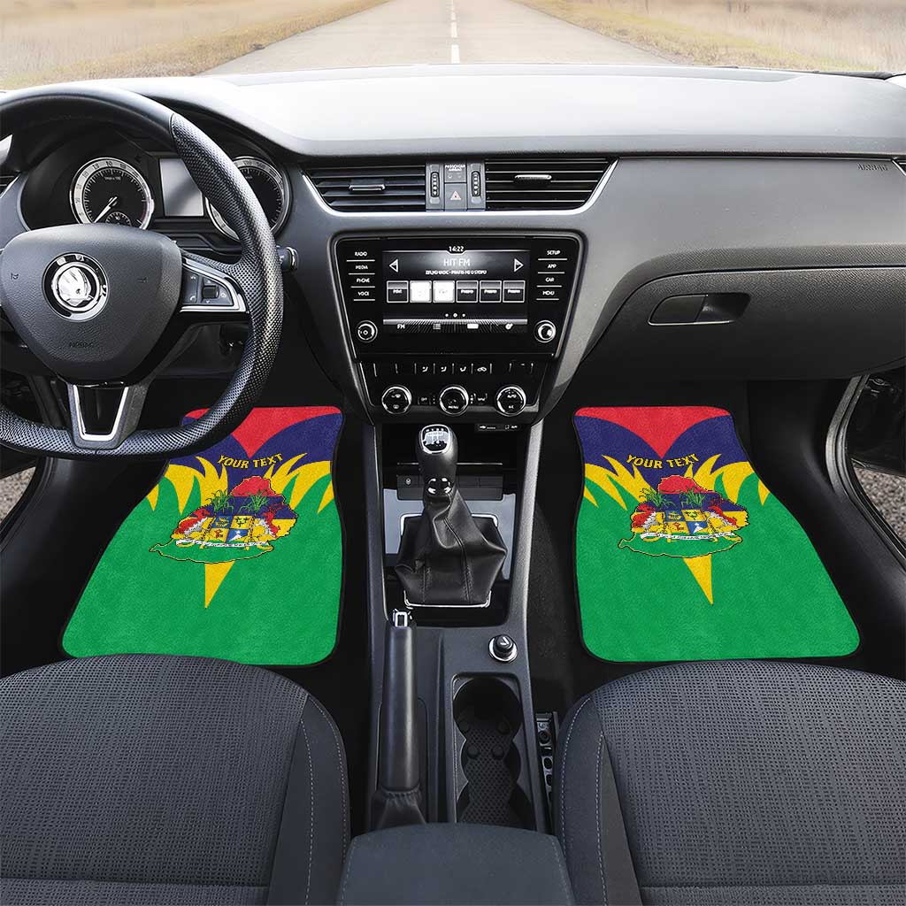 Personalised Mauritius Car Mats Stella Clavisque Maris Indici