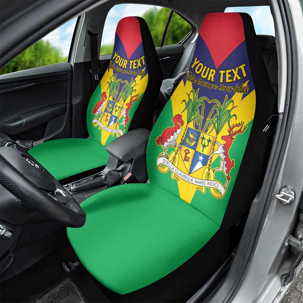 Personalised Mauritius Car Seat Cover Stella Clavisque Maris Indici