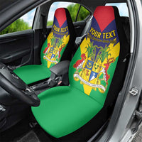 Personalised Mauritius Car Seat Cover Stella Clavisque Maris Indici