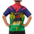 Personalised Mauritius Family Matching Mermaid Dress and Hawaiian Shirt Stella Clavisque Maris Indici