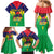 Personalised Mauritius Family Matching Mermaid Dress and Hawaiian Shirt Stella Clavisque Maris Indici
