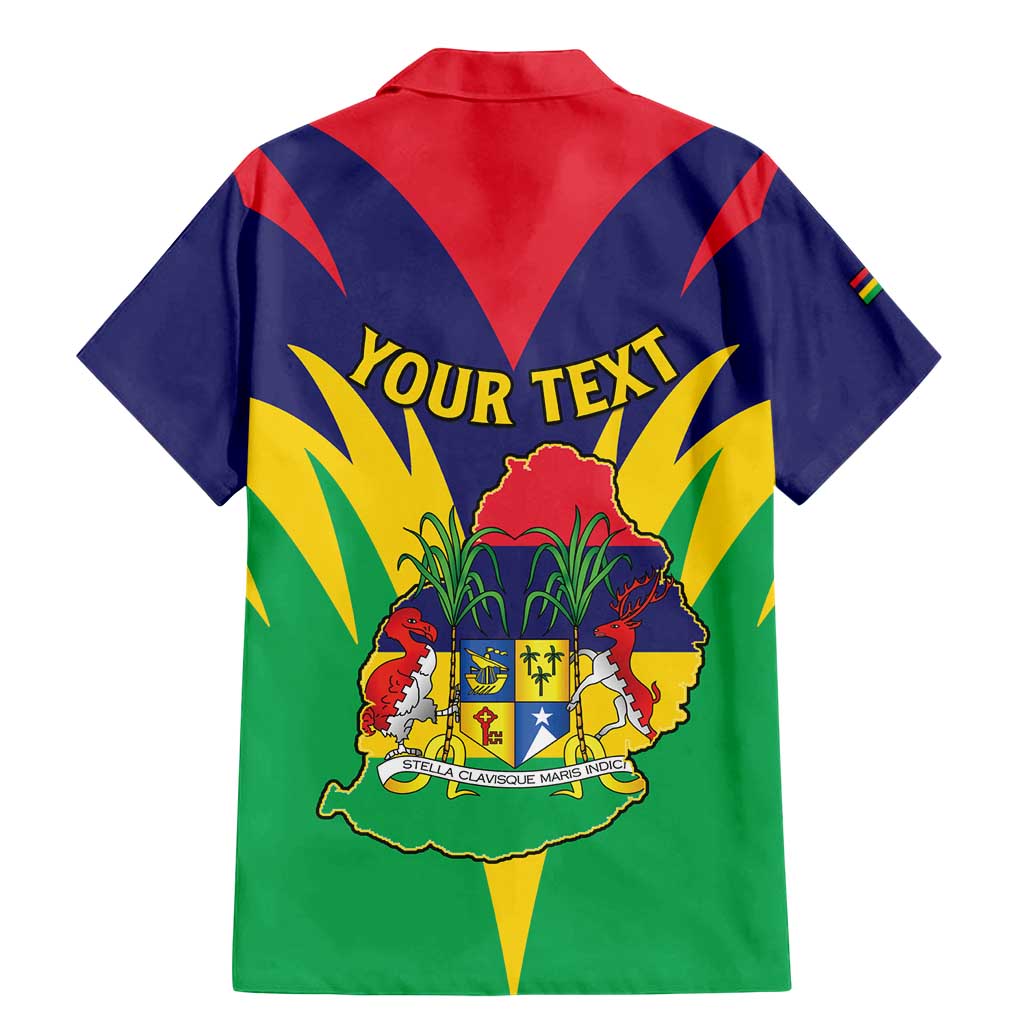 Personalised Mauritius Family Matching Mermaid Dress and Hawaiian Shirt Stella Clavisque Maris Indici