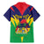 Personalised Mauritius Family Matching Mermaid Dress and Hawaiian Shirt Stella Clavisque Maris Indici