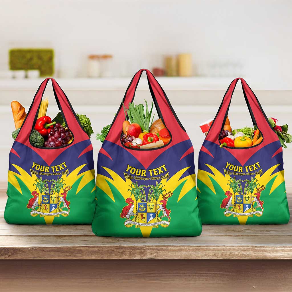 Personalised Mauritius Grocery Bag Stella Clavisque Maris Indici