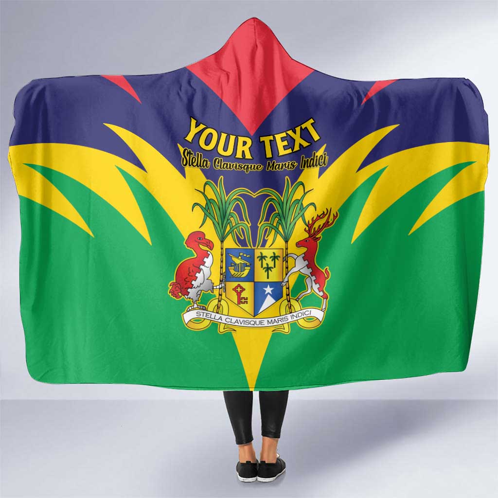 Personalised Mauritius Hooded Blanket Stella Clavisque Maris Indici