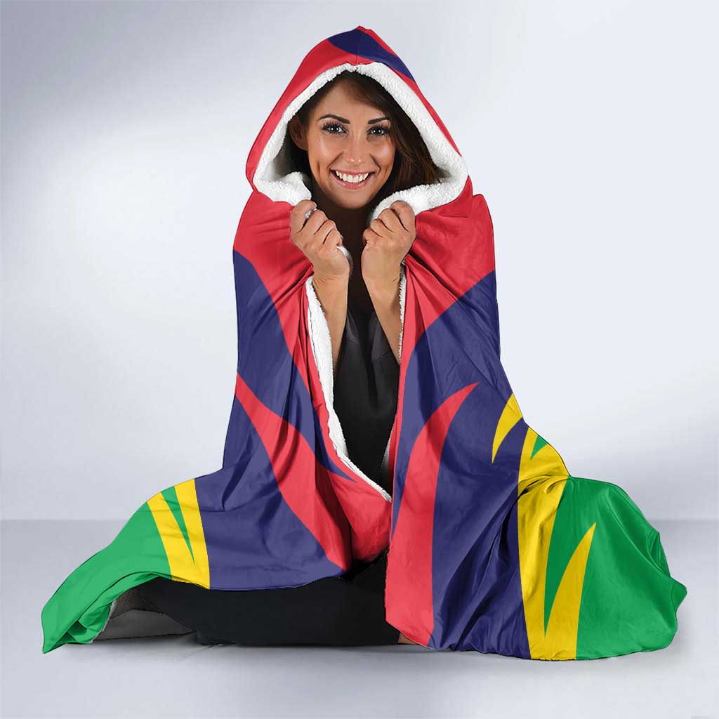 Personalised Mauritius Hooded Blanket Stella Clavisque Maris Indici