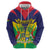 Personalised Mauritius Hoodie Stella Clavisque Maris Indici