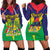 Personalised Mauritius Hoodie Dress Stella Clavisque Maris Indici