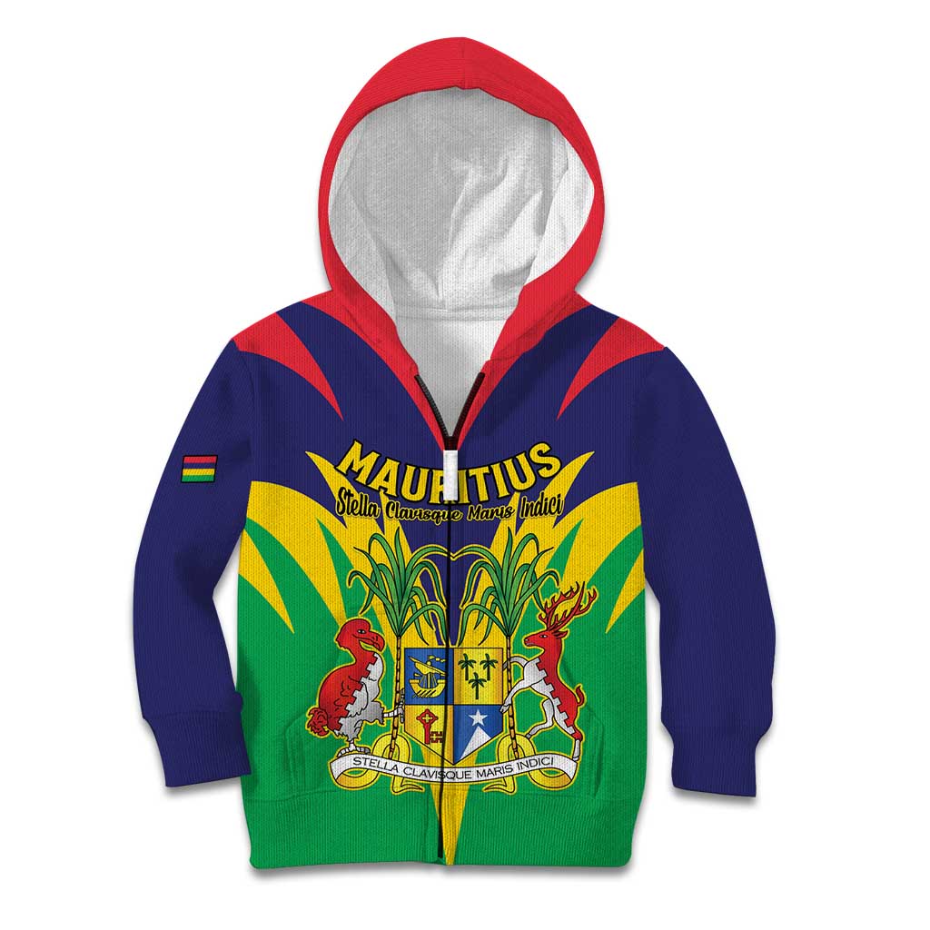 Personalised Mauritius Kid Hoodie Stella Clavisque Maris Indici
