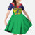 Personalised Mauritius Kid Short Sleeve Dress Stella Clavisque Maris Indici