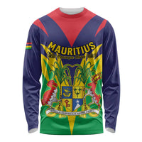 Personalised Mauritius Long Sleeve Shirt Stella Clavisque Maris Indici