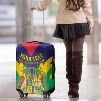 Personalised Mauritius Luggage Cover Stella Clavisque Maris Indici