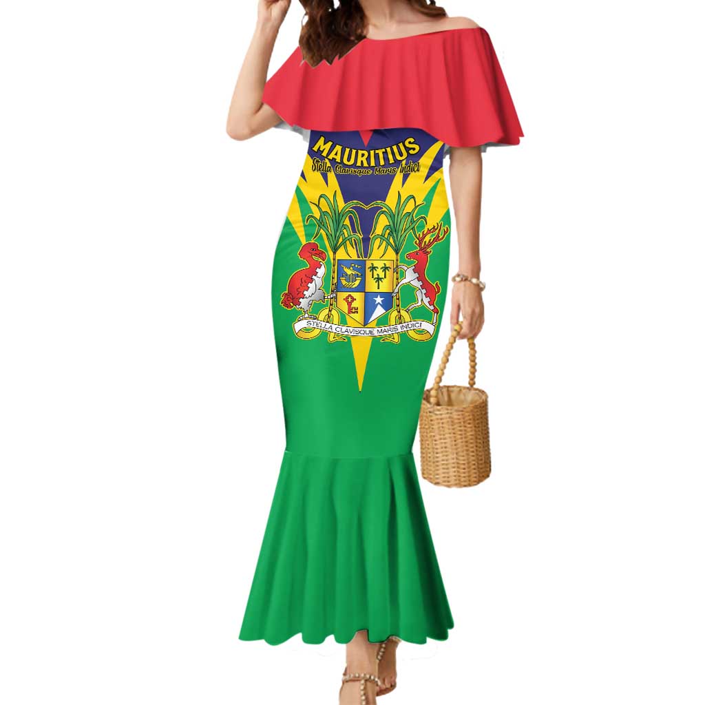 Personalised Mauritius Mermaid Dress Stella Clavisque Maris Indici