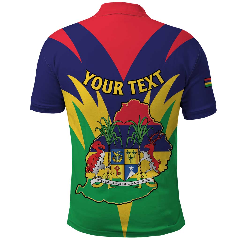 Personalised Mauritius Polo Shirt Stella Clavisque Maris Indici