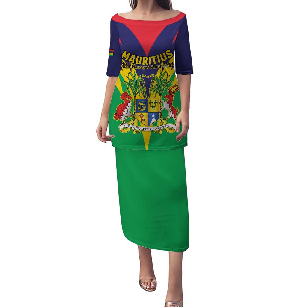 Personalised Mauritius Puletasi Stella Clavisque Maris Indici