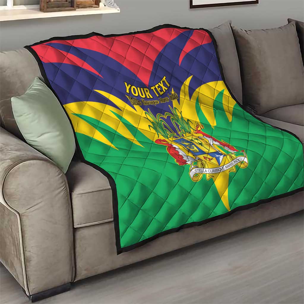 Personalised Mauritius Quilt Stella Clavisque Maris Indici