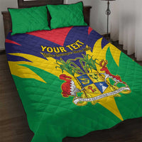 Personalised Mauritius Quilt Bed Set Stella Clavisque Maris Indici