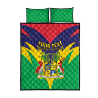 Personalised Mauritius Quilt Bed Set Stella Clavisque Maris Indici