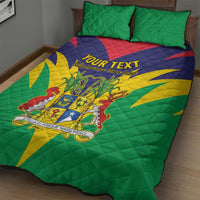 Personalised Mauritius Quilt Bed Set Stella Clavisque Maris Indici