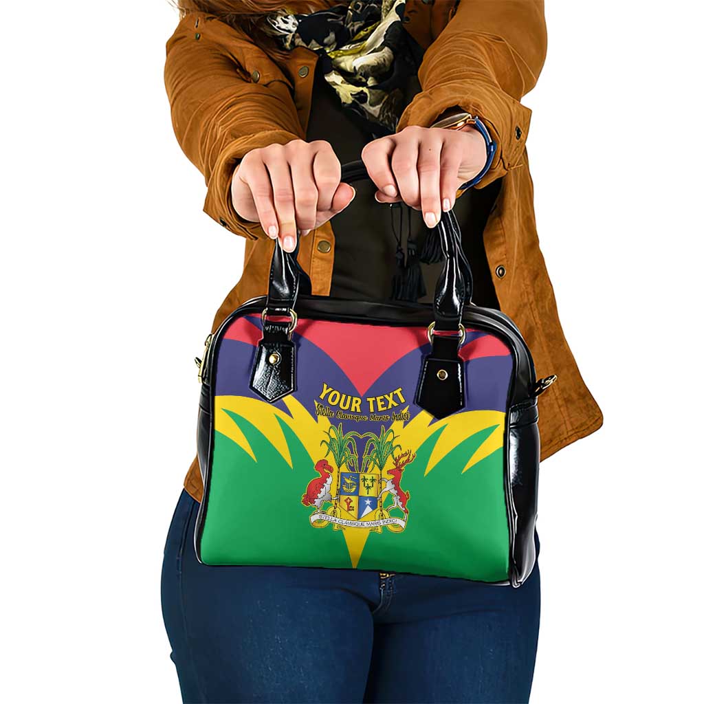 Personalised Mauritius Shoulder Handbag Stella Clavisque Maris Indici