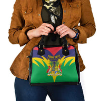 Personalised Mauritius Shoulder Handbag Stella Clavisque Maris Indici