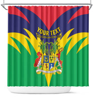 Personalised Mauritius Shower Curtain Stella Clavisque Maris Indici