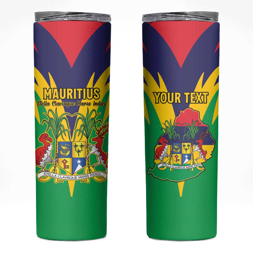 Personalised Mauritius Skinny Tumbler Stella Clavisque Maris Indici