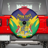 Personalised Mauritius Spare Tire Cover Stella Clavisque Maris Indici