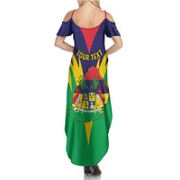 Personalised Mauritius Summer Maxi Dress Stella Clavisque Maris Indici