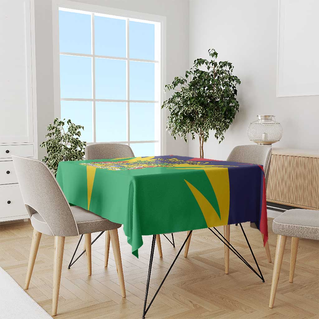Personalised Mauritius Tablecloth Stella Clavisque Maris Indici