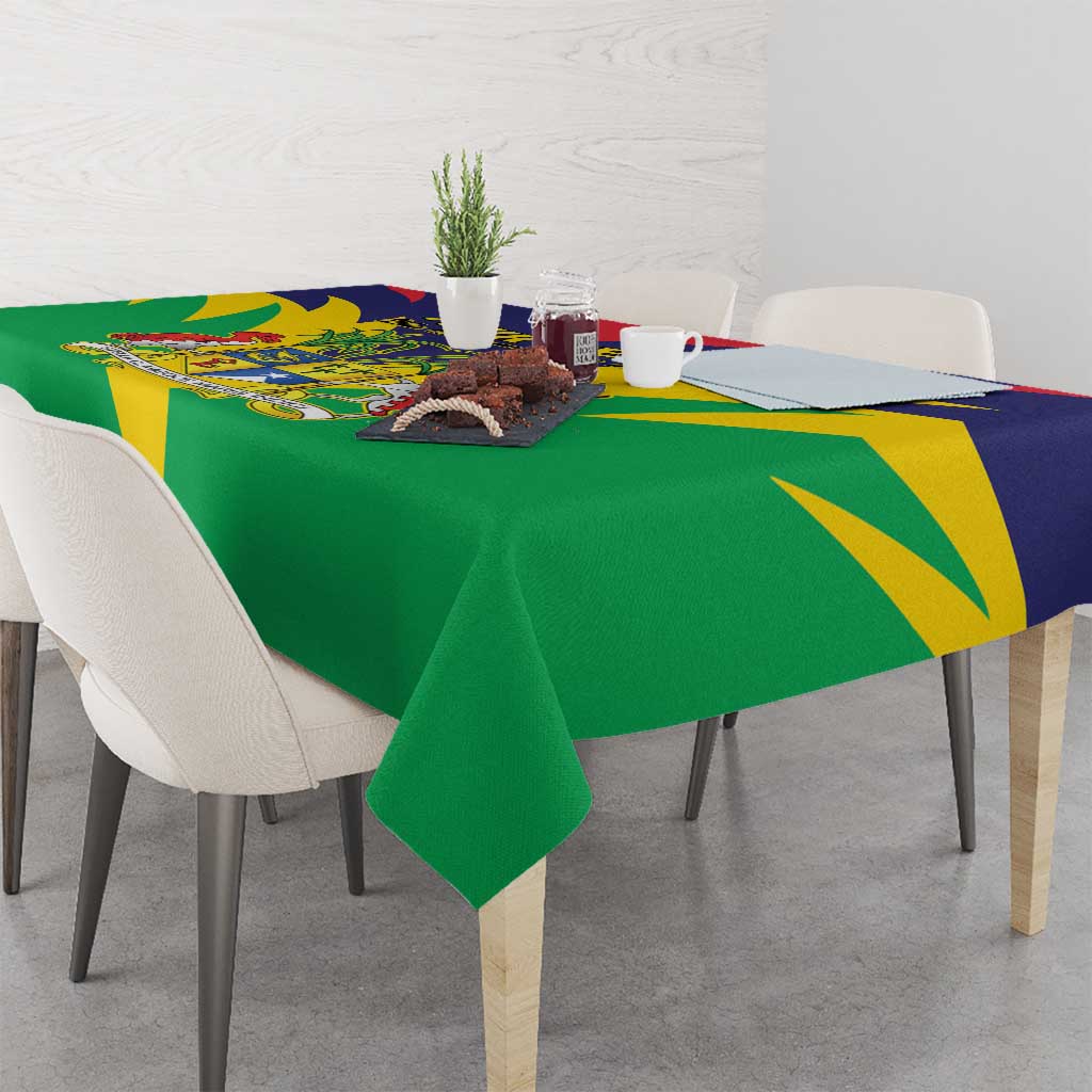 Personalised Mauritius Tablecloth Stella Clavisque Maris Indici