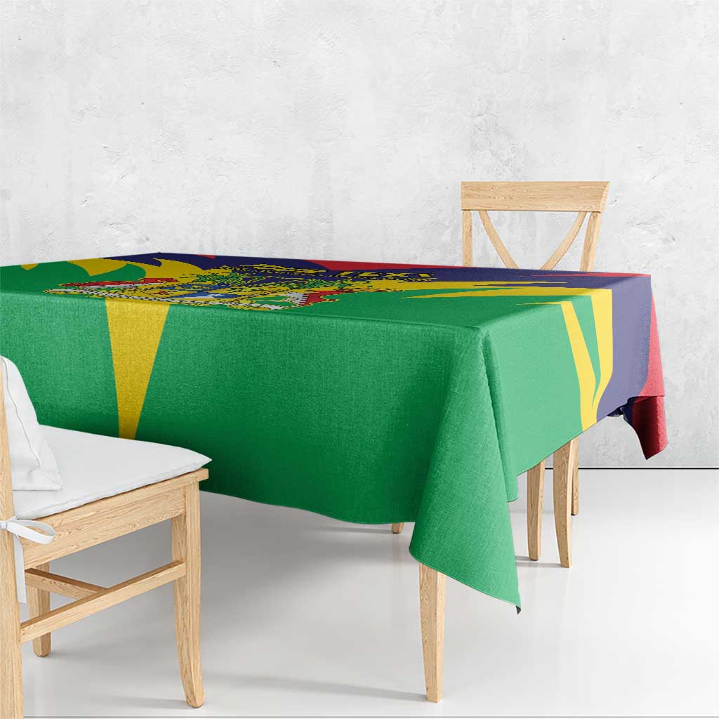 Personalised Mauritius Tablecloth Stella Clavisque Maris Indici