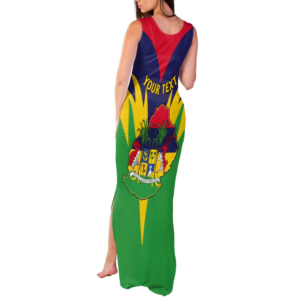 Personalised Mauritius Tank Maxi Dress Stella Clavisque Maris Indici