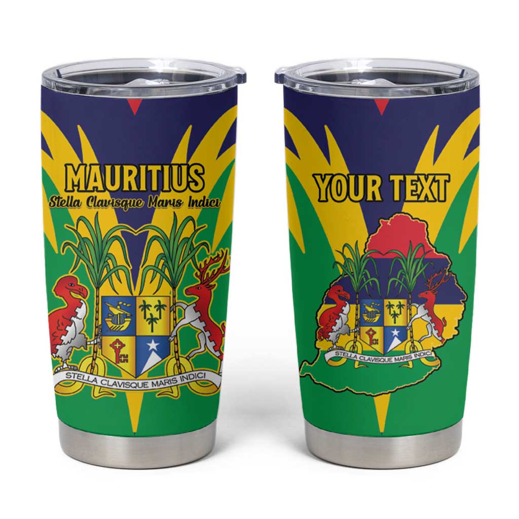 Personalised Mauritius Tumbler Cup Stella Clavisque Maris Indici