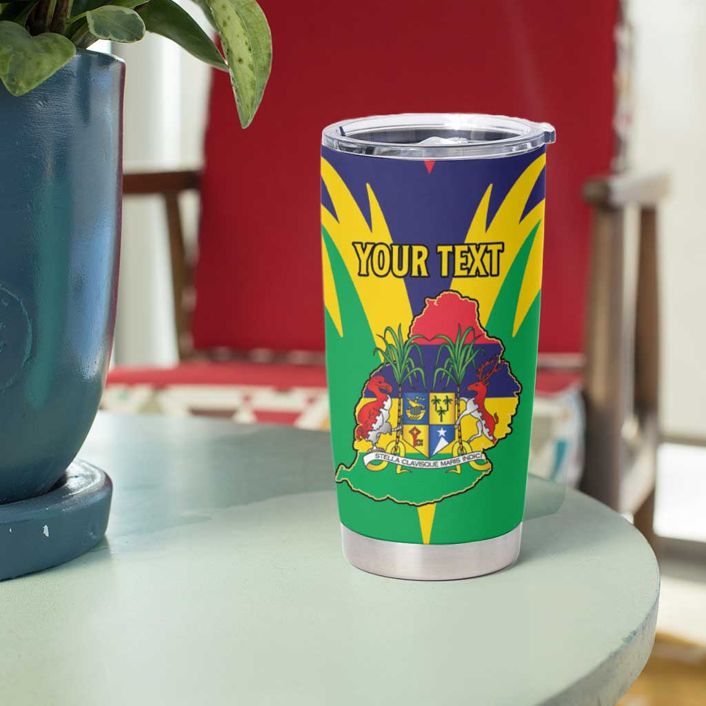 Personalised Mauritius Tumbler Cup Stella Clavisque Maris Indici