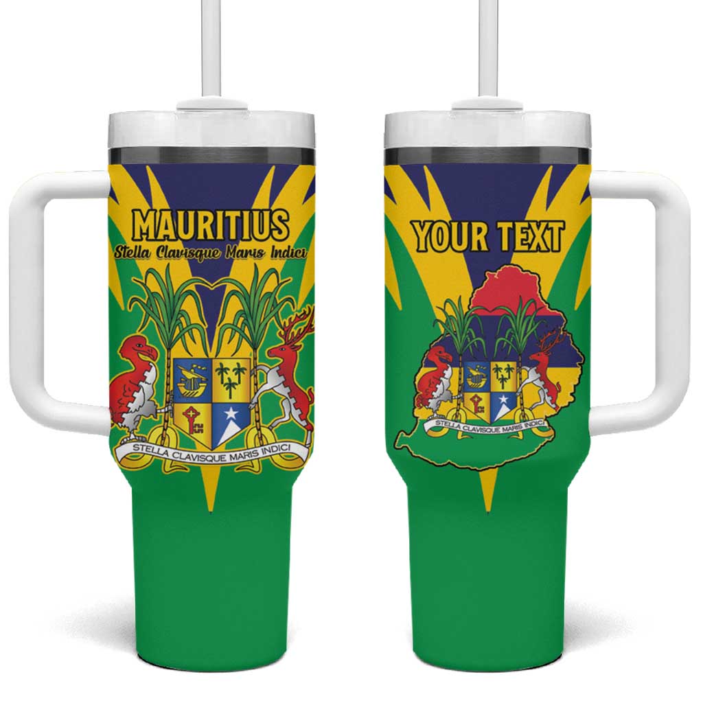 Personalised Mauritius Tumbler With Handle Stella Clavisque Maris Indici