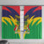 Personalised Mauritius Window Curtain Stella Clavisque Maris Indici